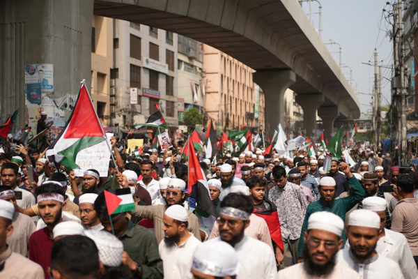 示意圖-泰柬衝突升溫！曼谷爆發反戰示威