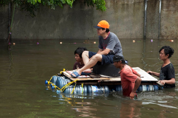 示意圖-印尼「災害地圖」神器，助居民水患自救！